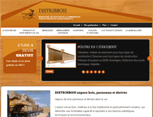 Tablet Screenshot of distribbois.com